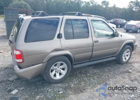 2002 Nissan Pathfinder Le из США, поврежденный, VIN JN8DR09X32W661789